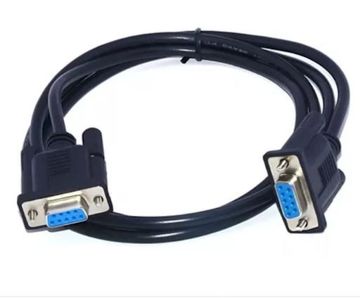 Cable Serial Rs232 Conector Db9 Hembra Hembra