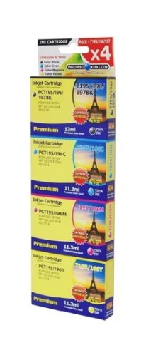 Pack 4 cartuchos tinta 195 -196