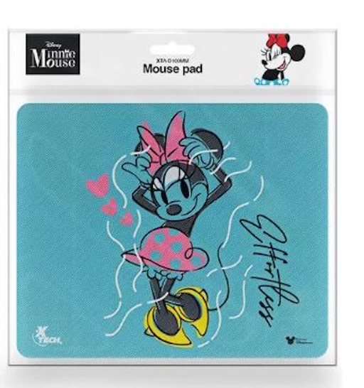 Mouse Pad Xtech - Minnie Mouse, Antideslizante 220x180mm