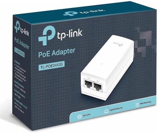 Adaptador PoE TP-Link Gigabit 24V