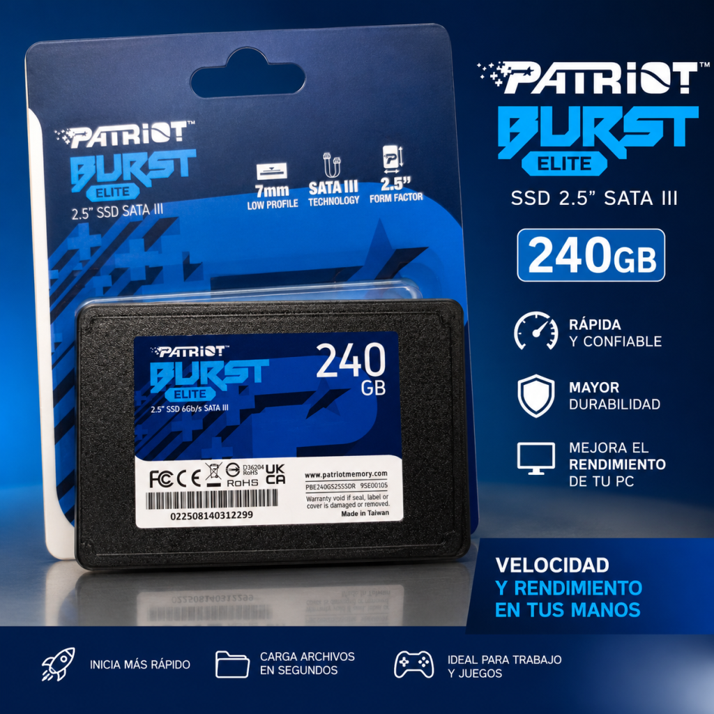 Disco Solido 240 GB Patriot