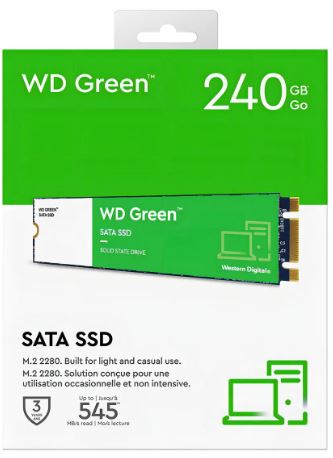 Disco-Solido-Ssd-Interno-Wd-Green-240gb-M.2-2280-Sata-545mb-s